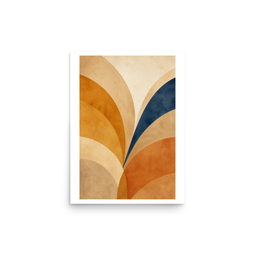 Mockup de Jade Aperture impresa en papel mate, tamaño 12 × 16 in